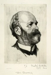 Dr. Burrill portréja