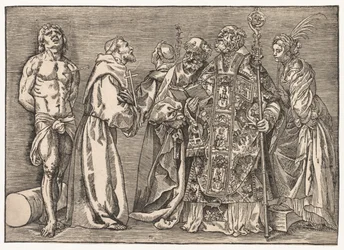 A hat szent c. 1535.