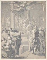 Krisztus meggyógyítja a bénát, 1540-50., 1540-50.