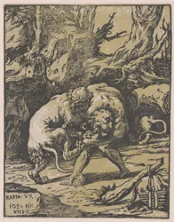 Herkules és a Nemeai Oroszlán, 1540-50., 1540-50.