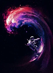 „Cosmic Surf” űrhajós
