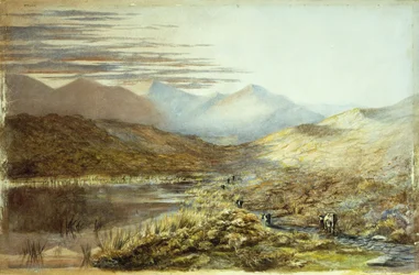 Pukaki-tó, Új-Zéland, 1872