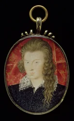 No. 3856 Henry Wriothesley, Southampton 3. grófja (1573-1624), 1594 körül (guache pergamen)