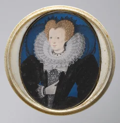 Női portré, 1590-es évek.