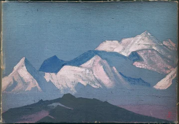 Himalája, vázlat, 1933