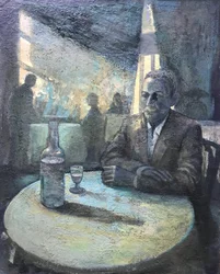 Tűzivíz, 2018-23 (olaj, tábla)
