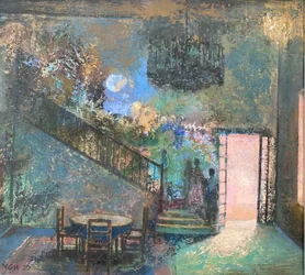 Telihold, 2019-23 (olaj, tábla)