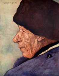 Egy emberfej, Volendam, 1904