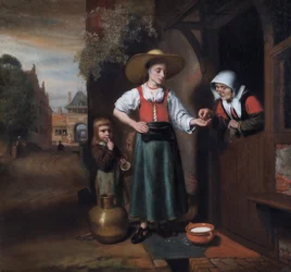 "The Milkwoman", 1655-1659