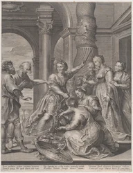 Akhilleusz és Lycomedes lányai, kb. 1620-26., kb. 1620-26.