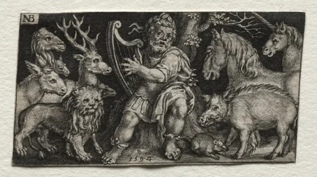 Orpheus elbűvöli az állatokat
