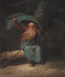Ossian Sing His Swan Song, 1780-1782.