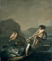 Jelenetek Ludvig Holberg báró (1684-1754) „Niels Klim föld alatti utazása” című művéből