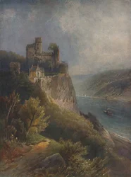 Burg Rheinstein, Rheinstein kastély, 1923.