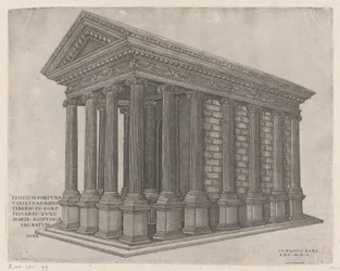 Fortuna temploma, Róma, 1550., 1550.