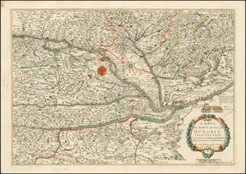 1663-as térkép Felső- és Alsó-Magyarországról, Erdélyről, Szlovéniáról, Horvátországról és Dalmáciáról, kiadta Nicolas Berey.