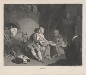 Soir Evening, 1780-as évek.