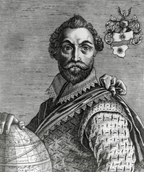 Francis Drake (1540-1596) portréja
