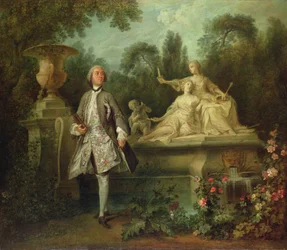 Nagyszínész portréja, 1742 körül (olaj, vászon)