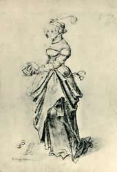 Fiatal nő, 16. század eleje, 1943.