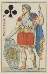Parmenion. Feladó: Ólomkártyák egy pakliból a Birodalom portréján, 1811.