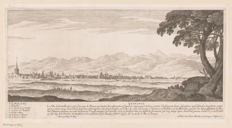 Kilátás Grenoble-ra