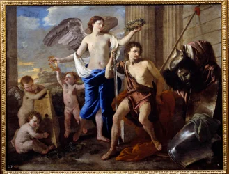 Dávid diadala. Nicolas Poussin (1594-1665) festménye
