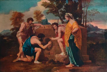 Et in Arcadia ego, 1637-1638, 1911