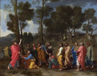 A hét szentség: Egyházi rend, barokk, kb. 1637-1640, Franciaország, National Gallery, London, 95,2 x 120,6