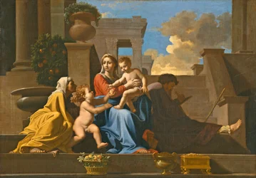 A Szent Család a lépcsőn, 1648