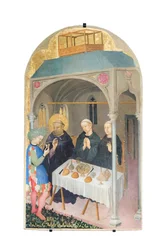 Szent Benedek mérgezett bort iszik