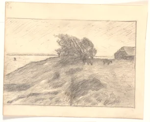 Nézet Vejbjerggaardnál Venø-vel