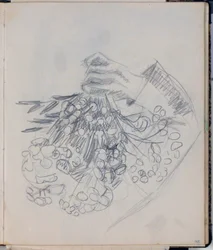 H. C. Andersen jobb karja. Vázlat a Nysø réthez (Odense)