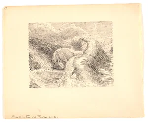 Illusztráció a következőhöz: "The sand rush at Tisvilde"