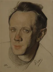 Mihail Alekszandrovics Csehov portréja 1891-1955, 1921