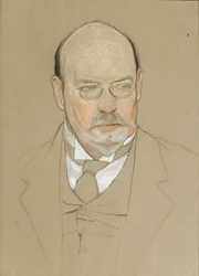 Ilja Ostrouhov festő portréja 1858-1929, 1923