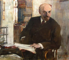 W. I. Lenin portréja