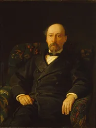 Nyikolaj Nekrasov költő portréja 1821-1877, 1872