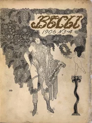 A Vesy The Balance Symbolista magazin címlapja, 1906