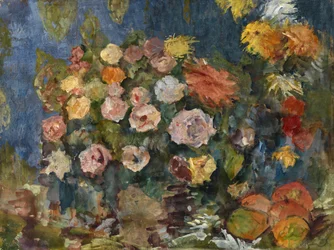 Csendélet virágokkal és gyümölccsel, 1907