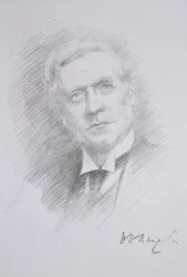 Herbert Henry Asquith (1881-1947) portréja az Entente Cordiale albumból, 1909.