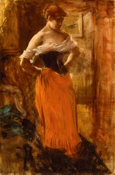 La Toilette (olaj, vászon)