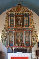 Oltárkép, Mo I Rana templom, 1765 (festett fa)