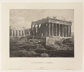 Görögország. A Parthenon Athénban