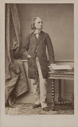 Liszt Ferenc zeneszerző portréja 1811-1886, c. 1870.