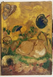 Bazon: A művész macskája, 1905