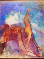Vénusz születése (gouache)