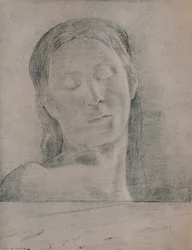 Csukott szemek, 1890 körül, 1946