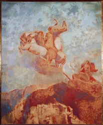 Apolló szekere (olaj, vászon)