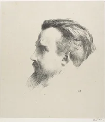 Maurice Denis festő portréja